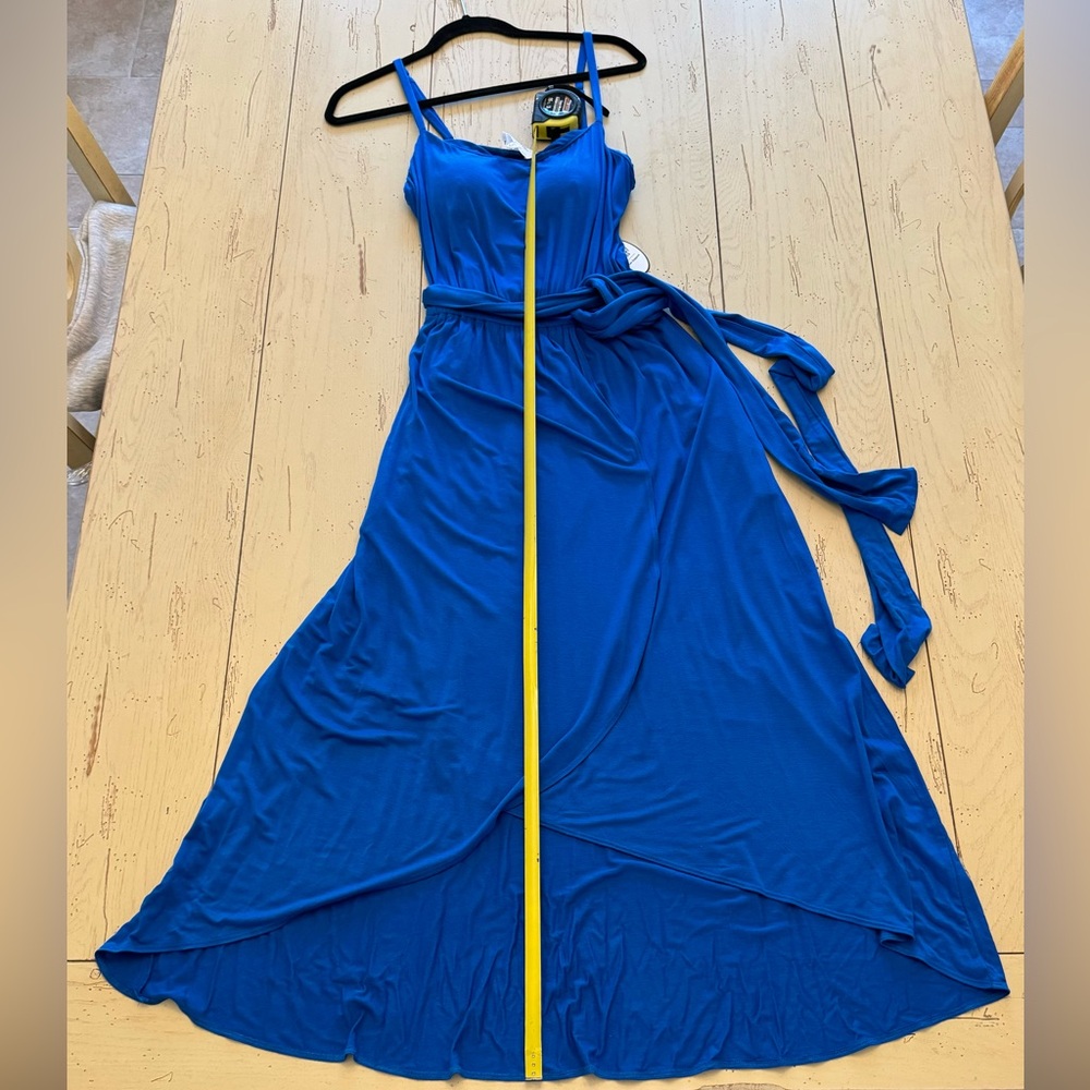 NWT, Soma, soft jersey bra dress, size Large, color: snorkel blue